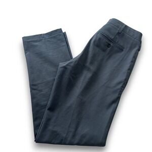 Lands End Mens Tailored Fit Chino Pants Slate Blue Gray 30 390038 V3676/F3625